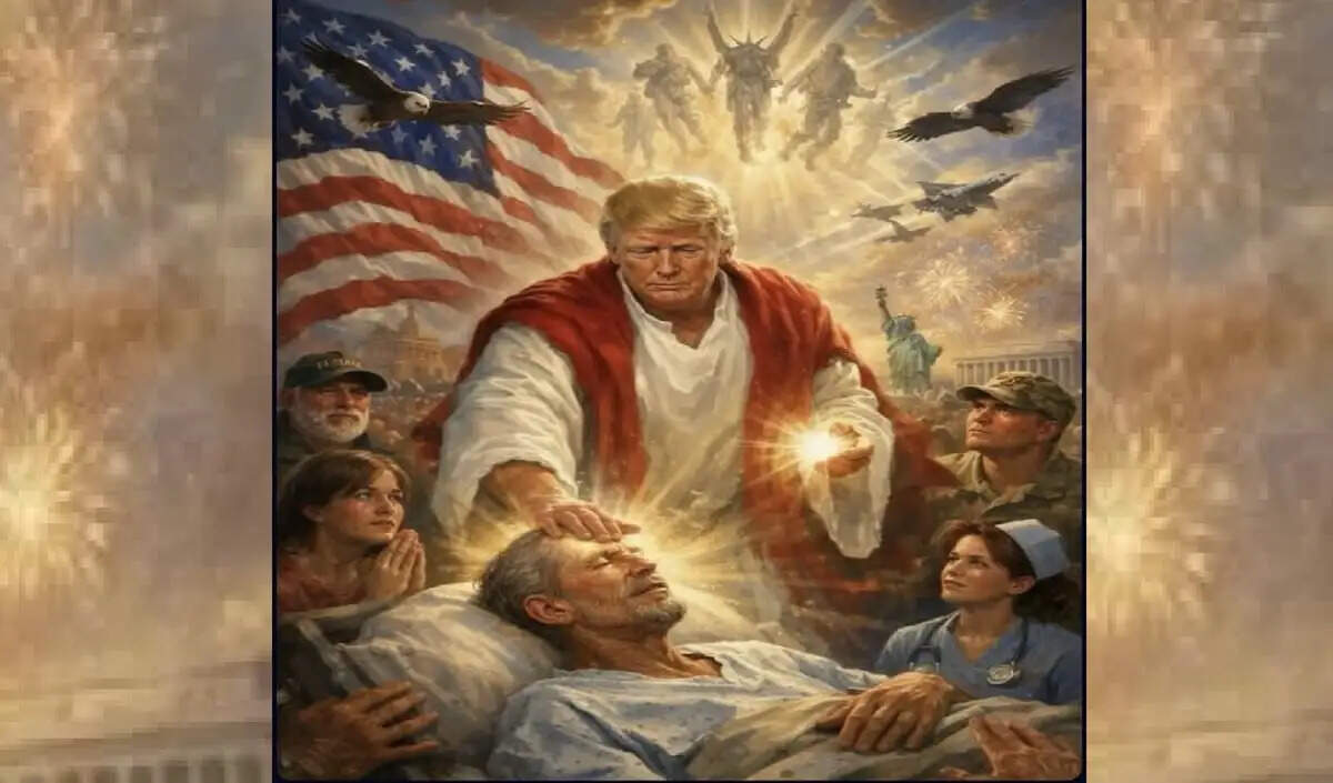 डोनाल्ड ट्रम्प ने पोप लियो XIV की आलोचना की, साझा की यीशु जैसी छवि