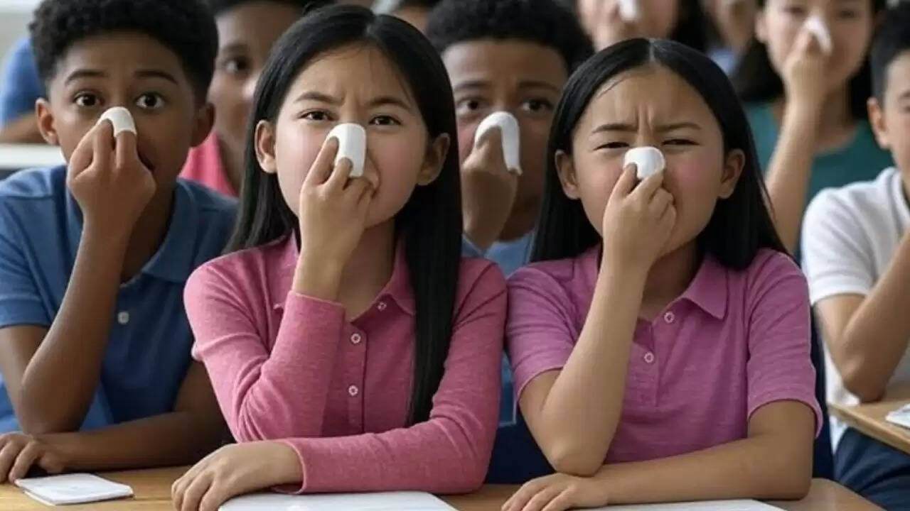 फार्ट स्प्रे के कारण स्कूल में हड़कंप, शिक्षण सहायक गिरफ्तार