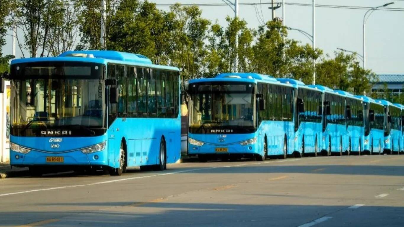 चंडीगढ़ में 85 सीएनजी बसों का किराया पर संचालन शुरू