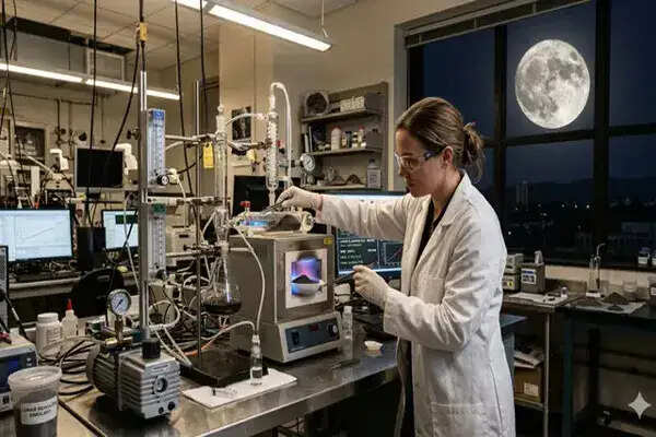 ब्लू ओरिजिन ने चांद की मिट्टी से ऑक्सीजन निकालने में हासिल की सफलता