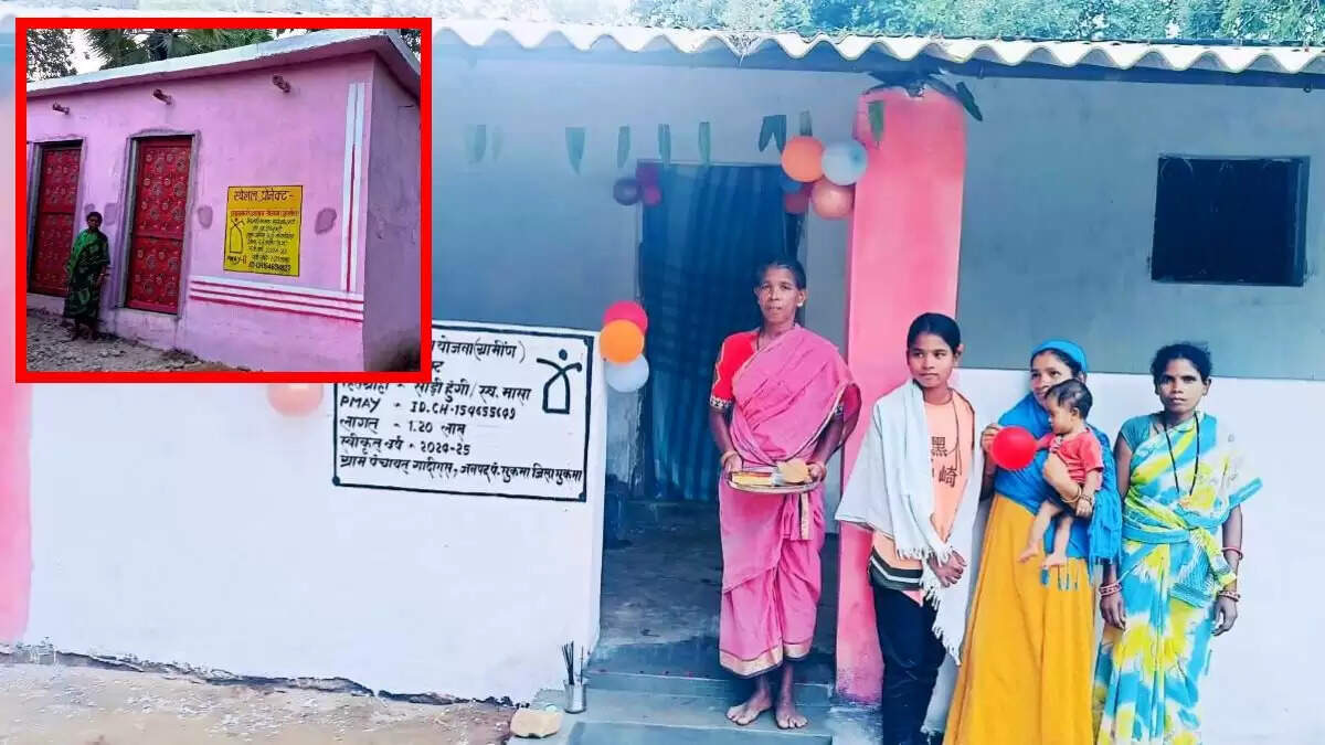 छत्तीसगढ़ में नक्सल प्रभावित परिवारों के लिए आवास योजना का लाभ