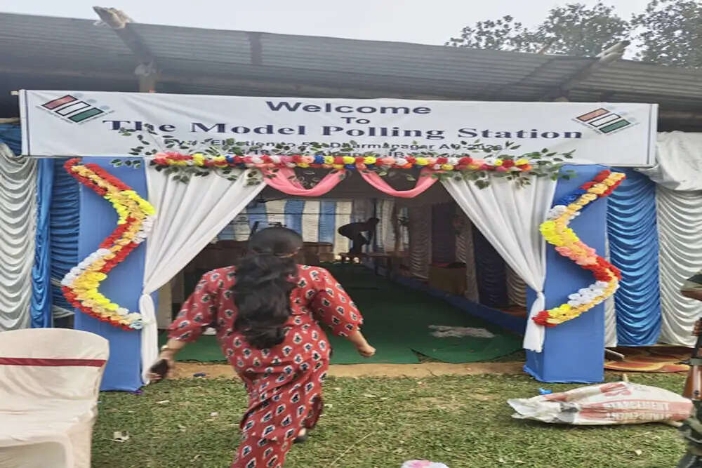 धर्मनगर विधानसभा उपचुनाव: मतदान प्रक्रिया शुरू, 46,142 मतदाता भाग लेंगे