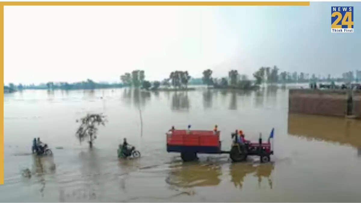 पंजाब में बाढ़ से 3 लाख लोग प्रभावित, राहत कार्य जारी