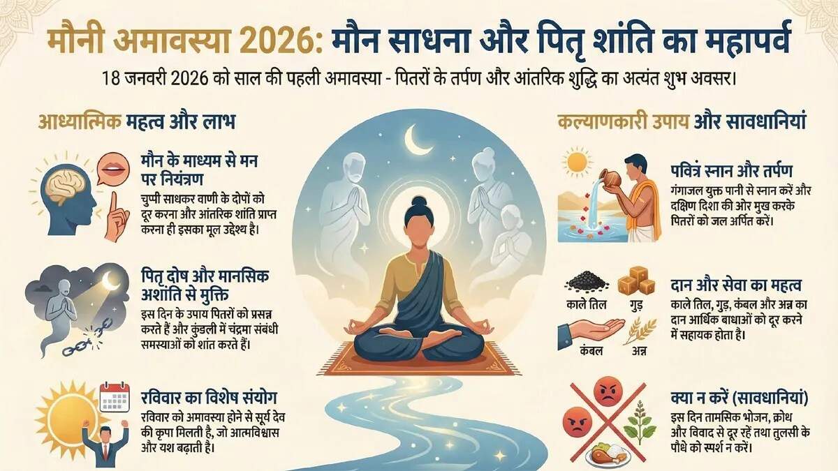 मौनी अमावस्या: पितरों की शांति और आत्मिक शुद्धि का दिन