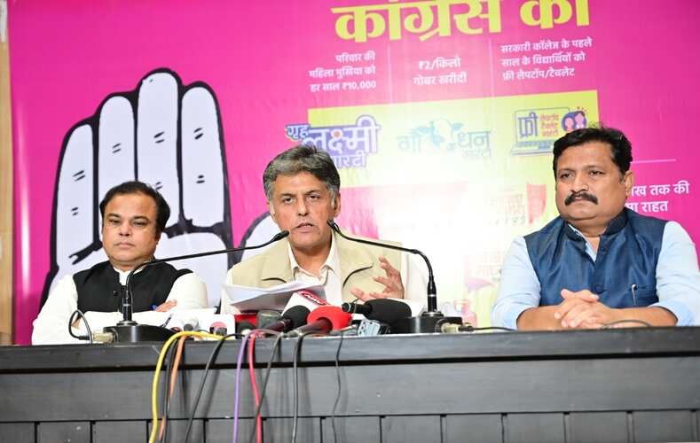 प्रधानमंत्री ने वादा करने के बावजूद ईआरसीपी को क्यों नहीं घोषित किया राष्ट्रीय परियोजना- मनीष तिवारी