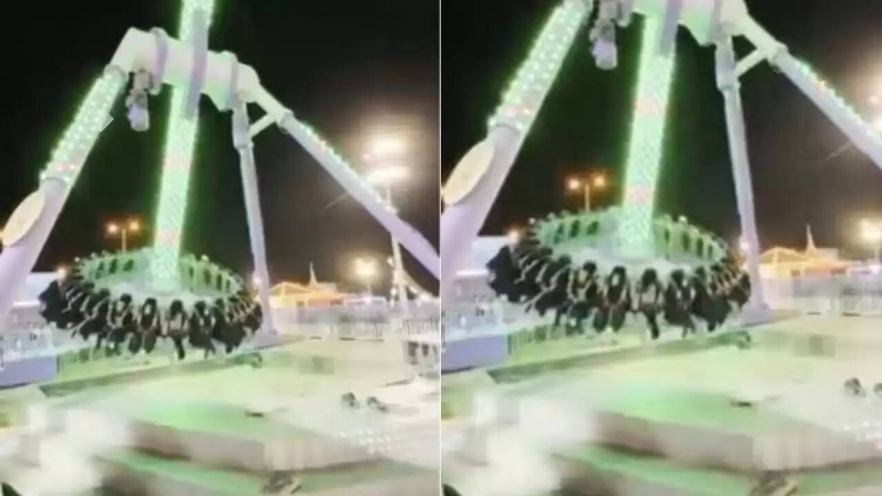 सऊदी अरब में झूले का बड़ा हादसा: 23 लोग घायल, वीडियो वायरल