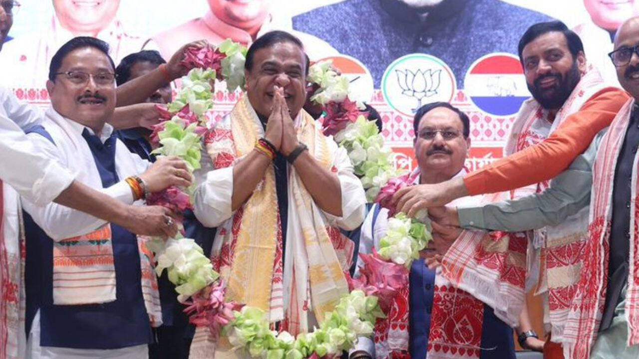हिमंता बिस्वा सरमा का ऐतिहासिक शपथ ग्रहण: असम में एनडीए की तीसरी बार जीत