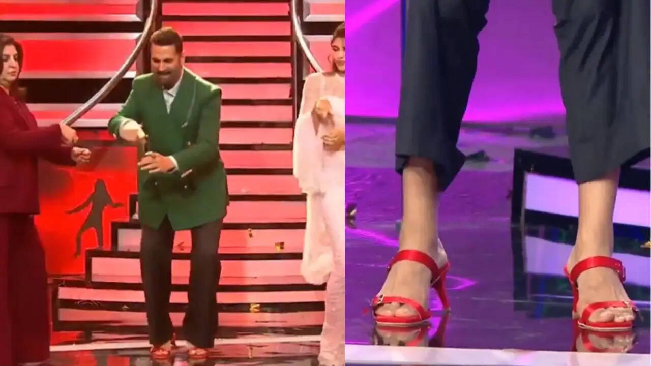 अक्षय कुमार का अनोखा डांस: हील्स में लाल परी पर थिरके, सोशल मीडिया पर मचाई धूम