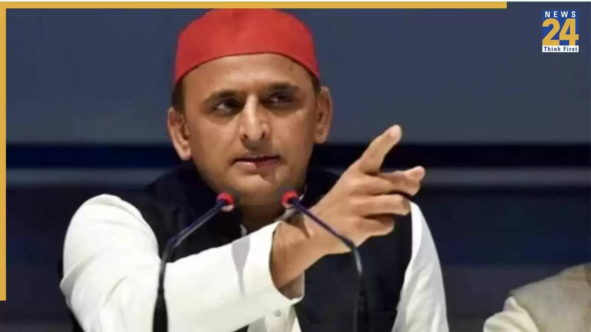 अखिलेश यादव ने भाजपा सरकार पर साधा निशाना, कहा- 'सपा सरकार बनने पर चलेगा बुलडोजर'