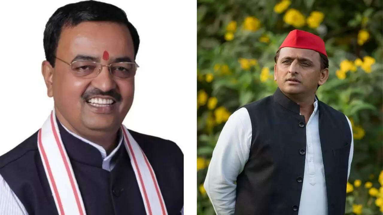 बिहार चुनाव में अखिलेश यादव और केशव प्रसाद मौर्य की अनोखी मुलाकात