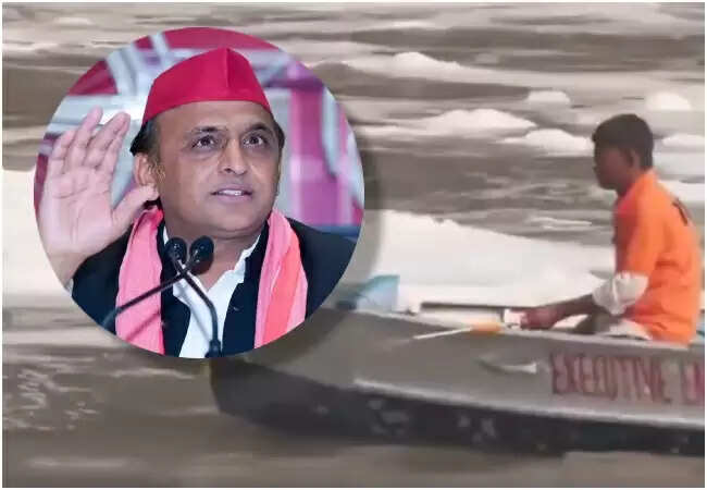 यमुना की सफाई पर सियासत: अखिलेश यादव ने उठाई चिंता