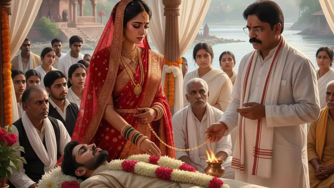 प्रेमिका ने मृत प्रेमी के अंतिम संस्कार में रचाई शादी, परिवार पर हत्या का आरोप