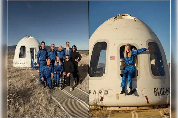 व्हीलचेयर पर बैठी मिकाएला ने अंतरिक्ष में रचा इतिहास