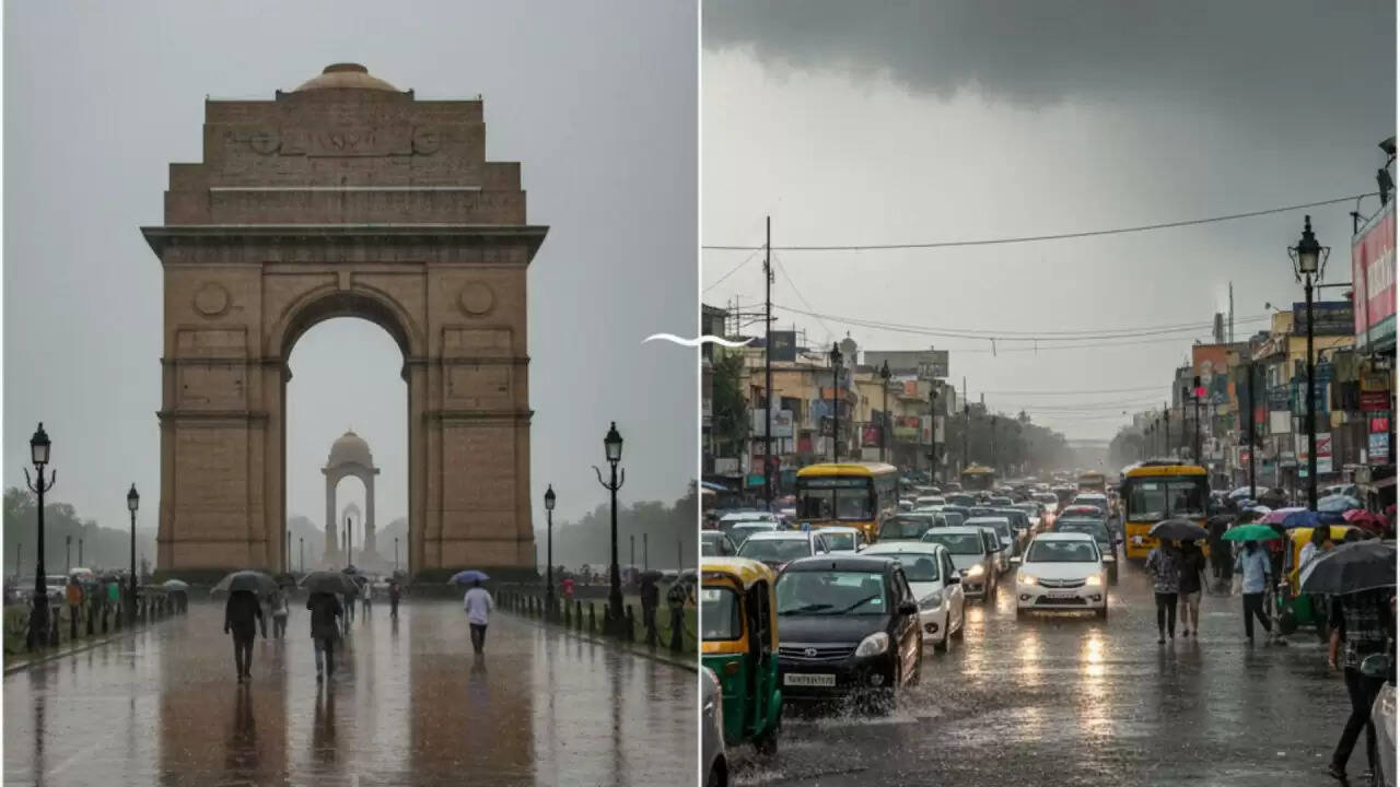 दिल्ली-NCR में मौसम का मिजाज बदलेगा: बारिश और तेज़ हवाओं का अलर्ट