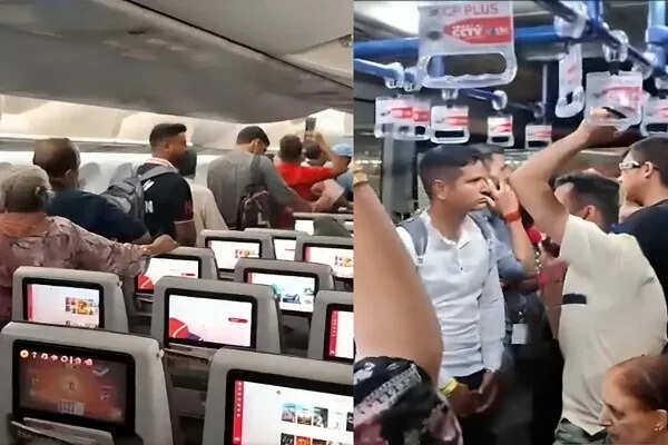 एयर इंडिया की फ्लाइट में तकनीकी खराबी से यात्रियों को हुई परेशानी