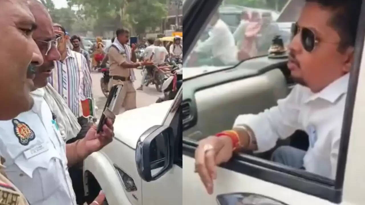 भाजपा विधायक के बेटे की ट्रैफिक सिपाही से बहस: क्या है पूरा मामला?
