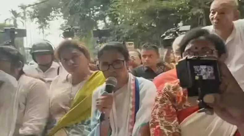 ममता बनर्जी का धरना: अभिषेक बनर्जी पर हमले के खिलाफ आवाज उठाई