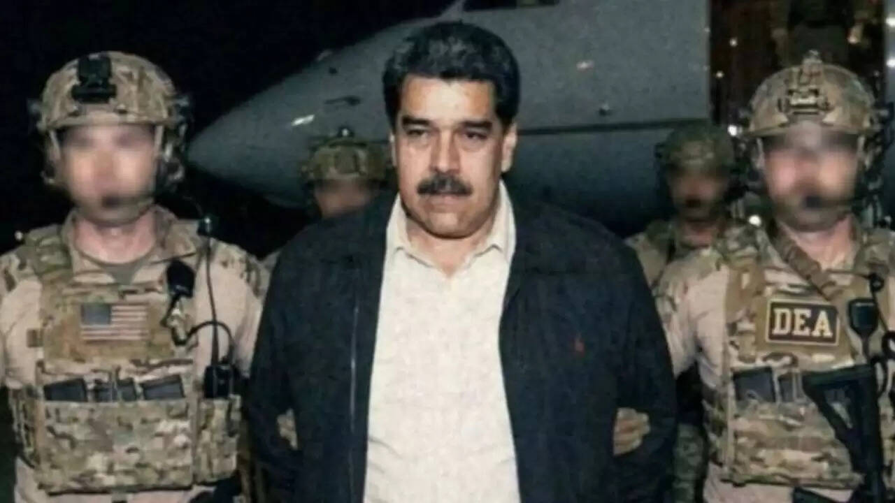 वेनेजुएला में अमेरिकी हमले के बाद मादुरो की गिरफ्तारी का दावा