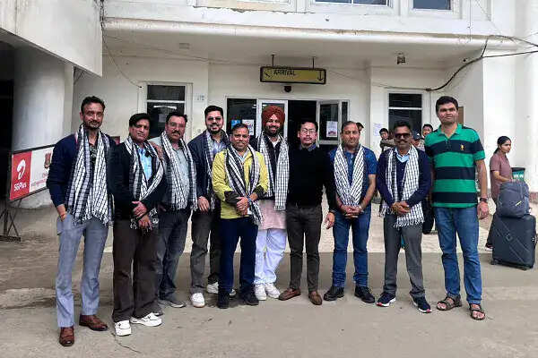 मिज़ोरम में मीडिया टूर के तहत पंजाब और हिमाचल प्रदेश के पत्रकारों का आगमन