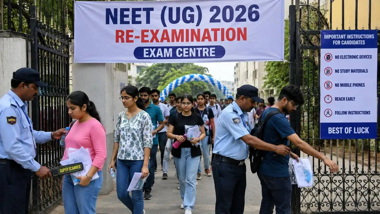 नीट-यूजी 2026 की पुनर्परीक्षा: सुरक्षा के कड़े इंतजाम और छात्रों का उत्साह