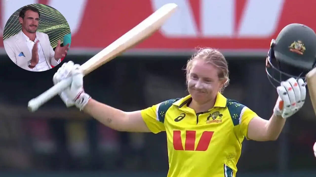 Alyssa Healy ने अपने अंतिम ODI में बनाया नया रिकॉर्ड, Mitchell Starc की खुशी का ठिकाना नहीं