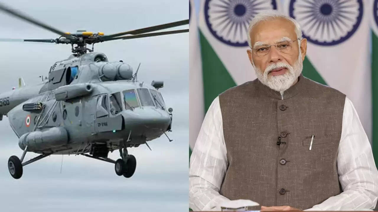 प्रधानमंत्री मोदी का हेलीकॉप्टर खराब मौसम के कारण नहीं उतर सका, जानें क्या हुआ
