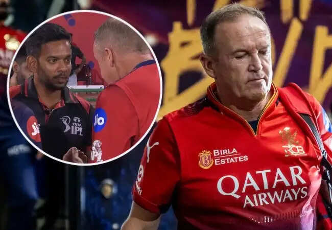 RCB के हेड कोच पर लगा जुर्माना, मैच में हुआ विवाद