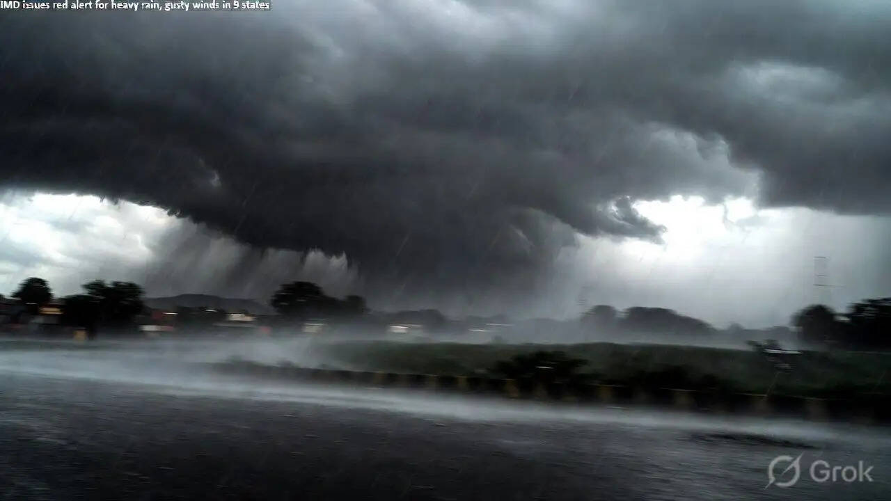 भारत में मौसम परिवर्तन: बारिश और गर्मी का मिश्रण