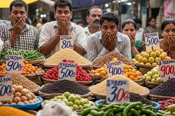 महंगाई में फिर से उछाल, थोक मूल्य सूचकांक 9.68% पर पहुंचा