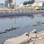 जींद में सर्विस रोड से हाईवे पर गंदा पानी भरने की समस्या