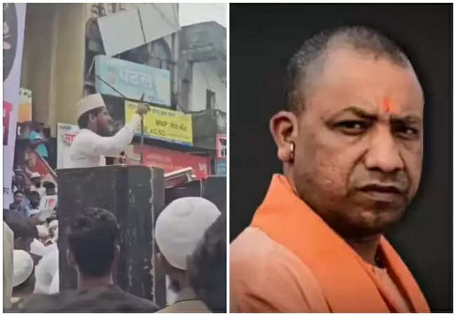 मौलवी ने सीएम योगी को दी खुली धमकी, 'आई लव मोहम्मद' बैनर पर विवाद बढ़ा
