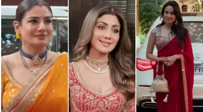 बॉलीवुड सितारों ने करवाचौथ पर अनिल कपूर के घर मनाया जश्न