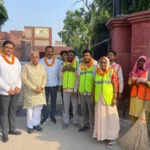 बल्लभगढ़ में स्वच्छता अभियान का आयोजन, सफाई कर्मचारियों को मिला सम्मान