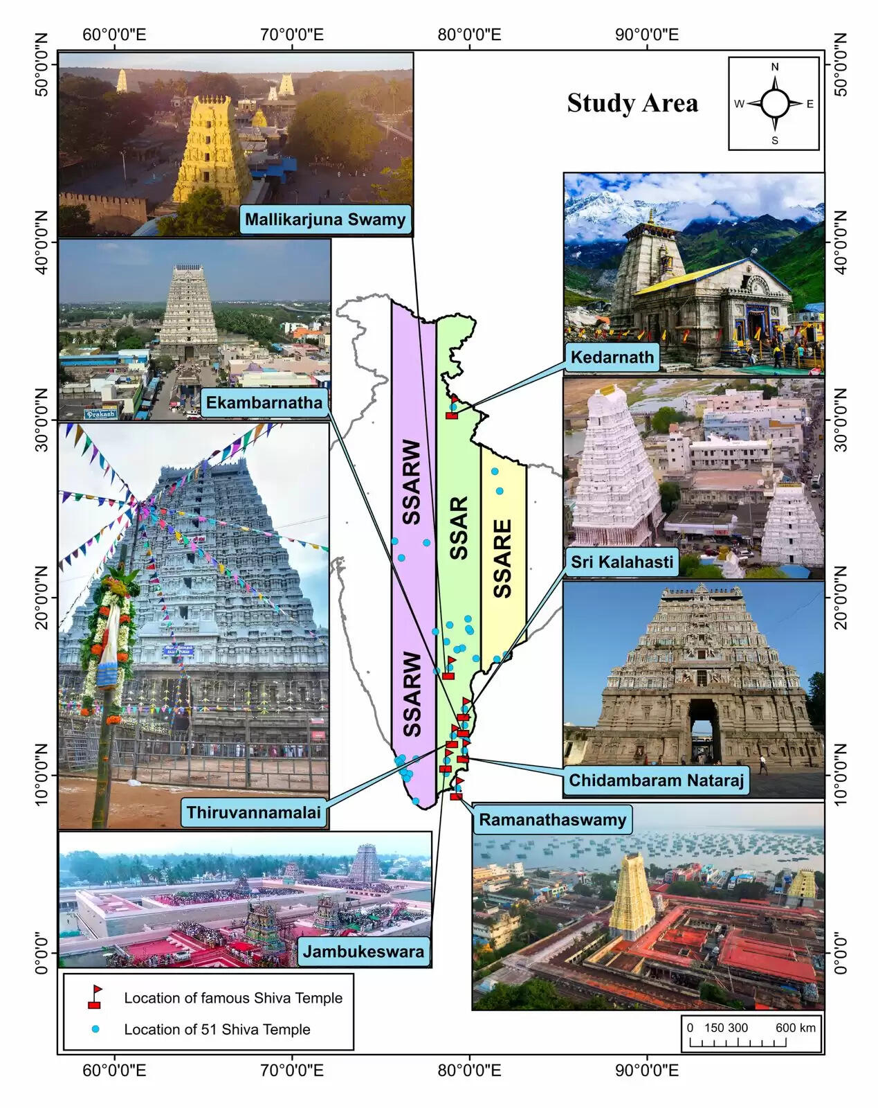 उपग्रह डेटा, पुरातात्विक साक्ष्य व मंदिर भूगोल से प्राचीन पर्यावरणीय दूरदर्शिता उजागर