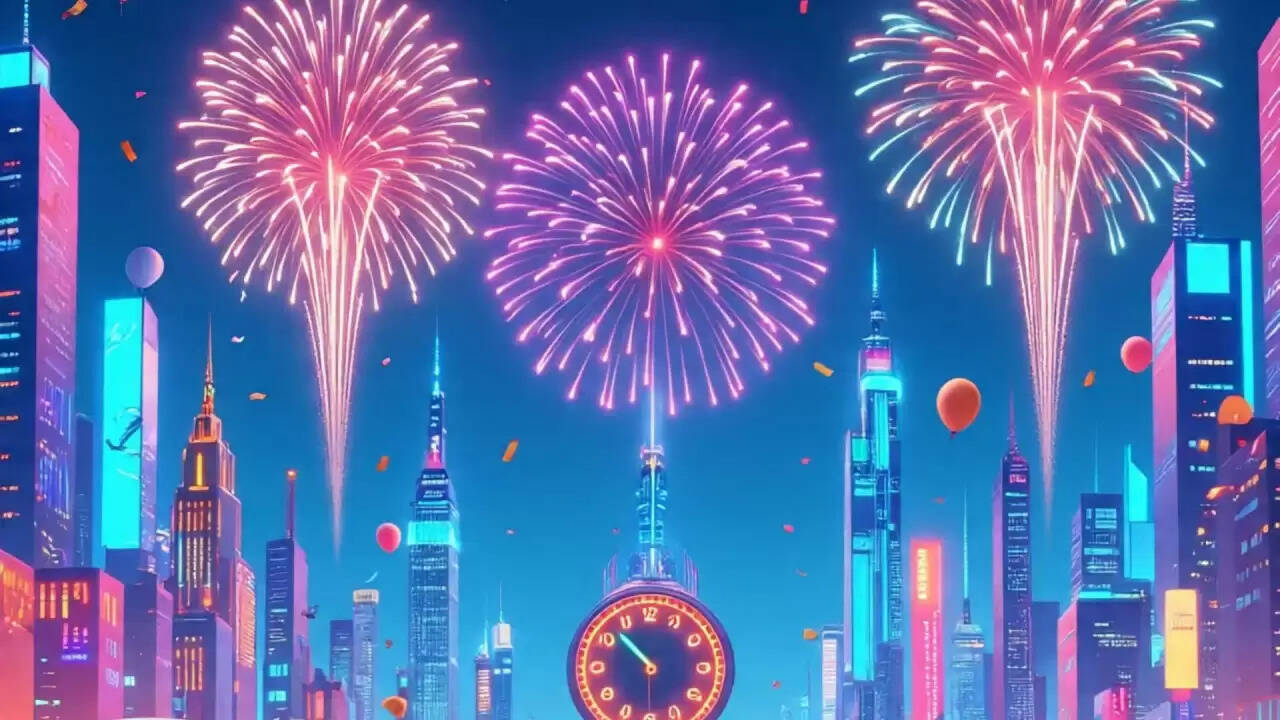 नए साल 2026 का जश्न: भारत में उत्सव का माहौल और सुरक्षा इंतजाम