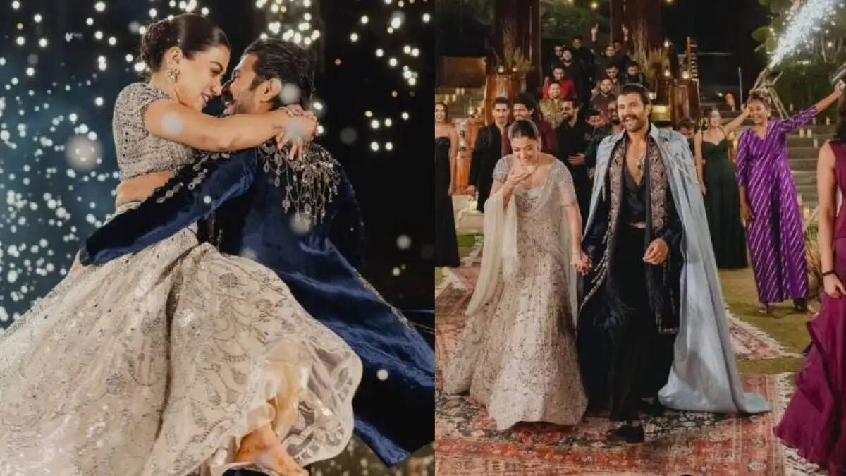 विजय देवरकोंडा और रश्मिका मंदाना की संगीत सेरेमनी: एक जादुई रात