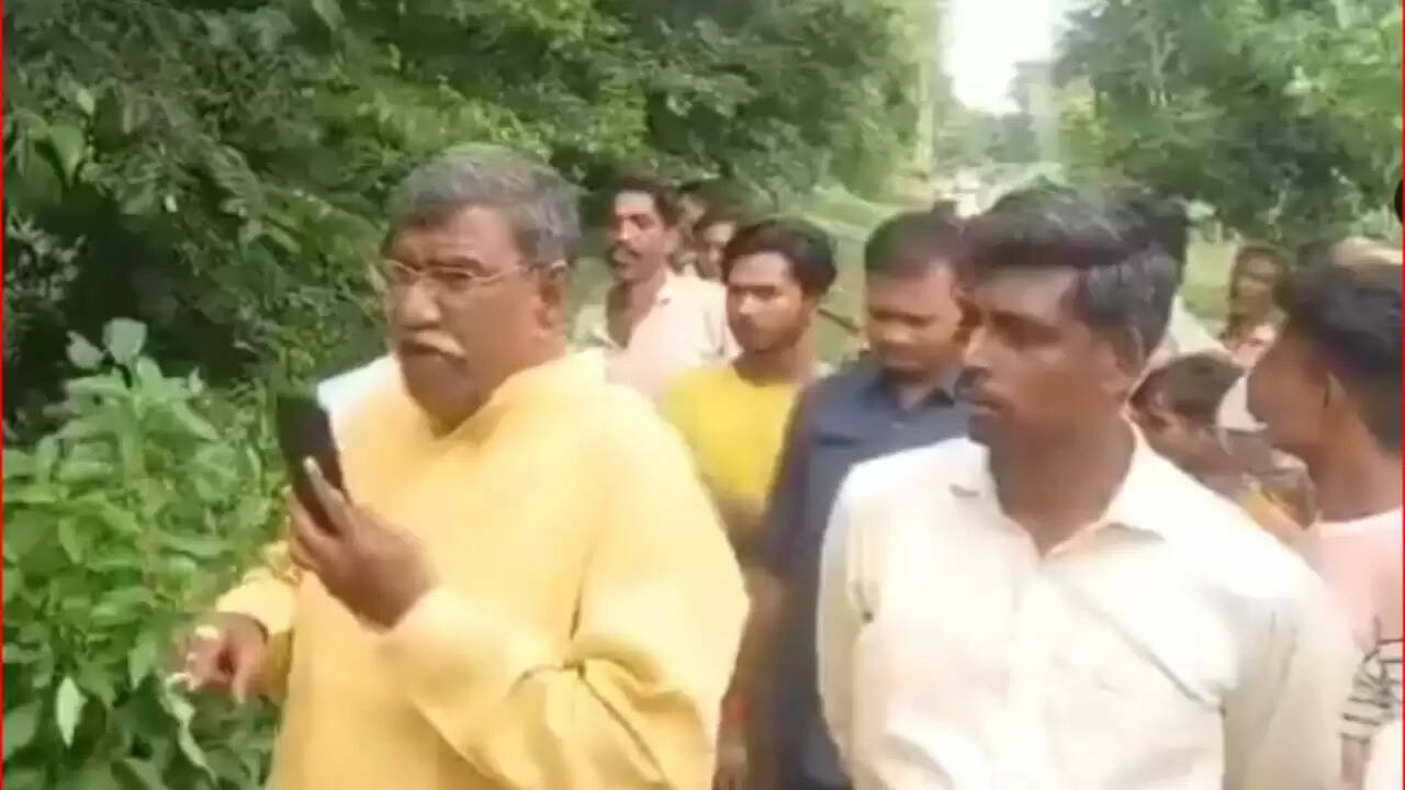 जब मंत्री ने खुद उठाया ट्रांसफार्मर: सीतापुर में प्रशासनिक लापरवाही का नजारा