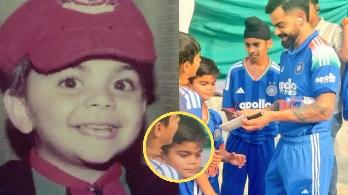 वडोदरा में विराट कोहली के नन्हे हमशक्ल की तस्वीरें हुईं वायरल
