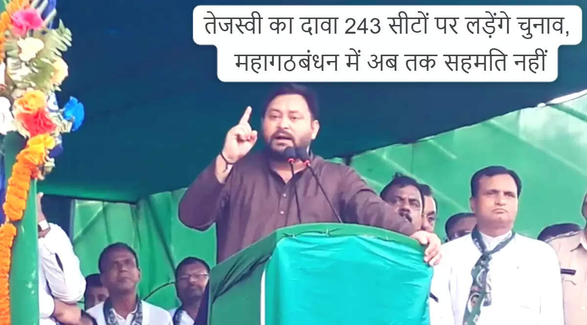 तेजस्वी यादव ने बिहार विधानसभा चुनाव के लिए वोट की अपील की