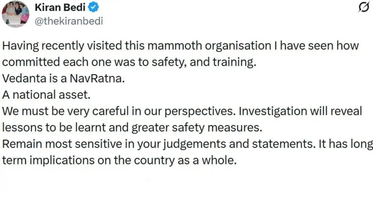 किरण बेदी की अपील: छत्तीसगढ़ धमाके पर सावधानी बरतें