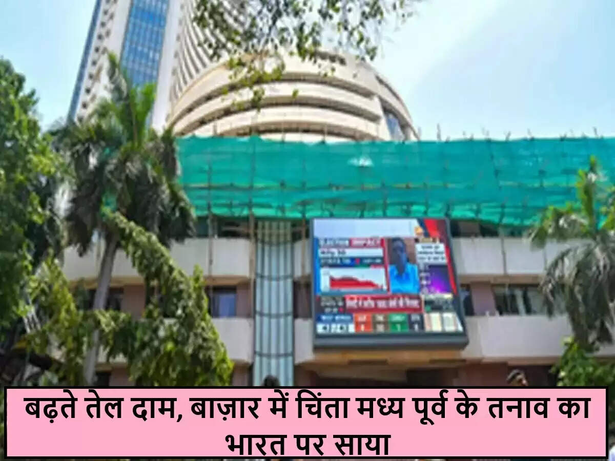 मध्य पूर्व के तनाव का भारतीय बाजारों पर संभावित प्रभाव