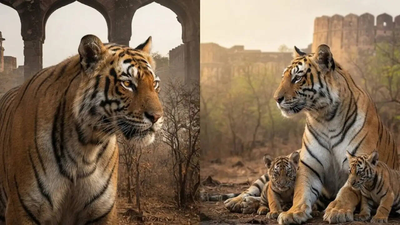 रणथंभौर के बाघों की अनोखी प्रेम कहानी: उस्ताद और नूर की दास्तान