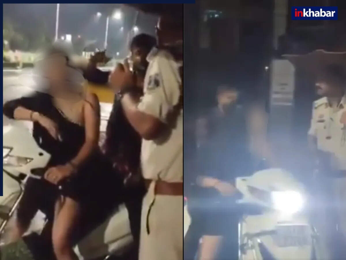 छत्तीसगढ़ में नाइट क्लब के बाहर शराब के नशे में झगड़ा, महिला का वीडियो वायरल
