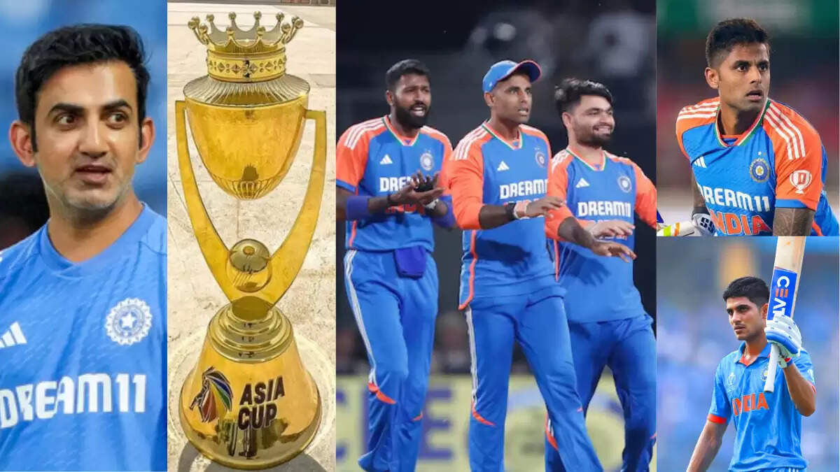 एशिया कप में कप्तान बदलने पर सहमत हुए कोच गंभीर, सूर्य की जगह गिल को सौंपेंगे जिम्मेदारी