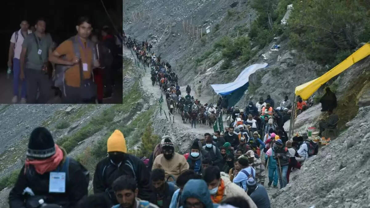 अमरनाथ यात्रा 2025: श्रद्धालुओं का दूसरा जत्था पहलगाम से रवाना