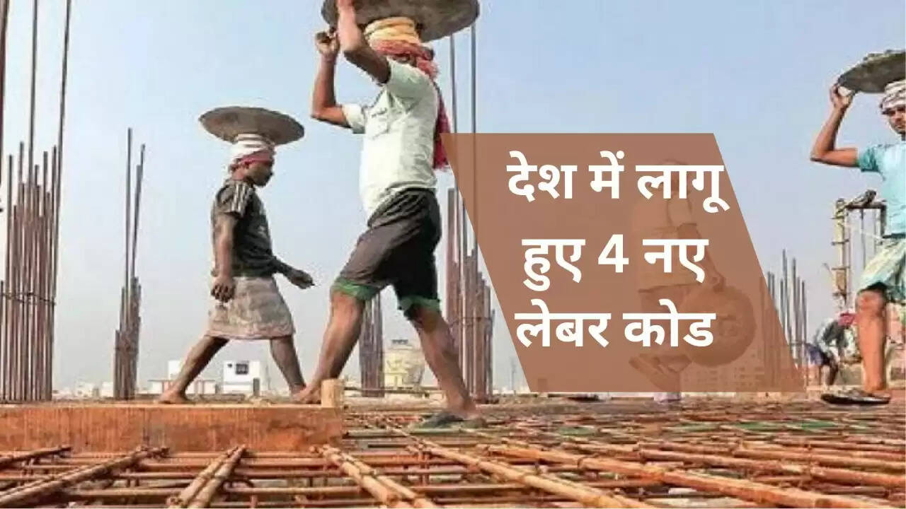 केंद्र सरकार का बड़ा कदम: चार नए श्रम कोड लागू, गिग वर्कर्स को मिलेगी नई पहचान