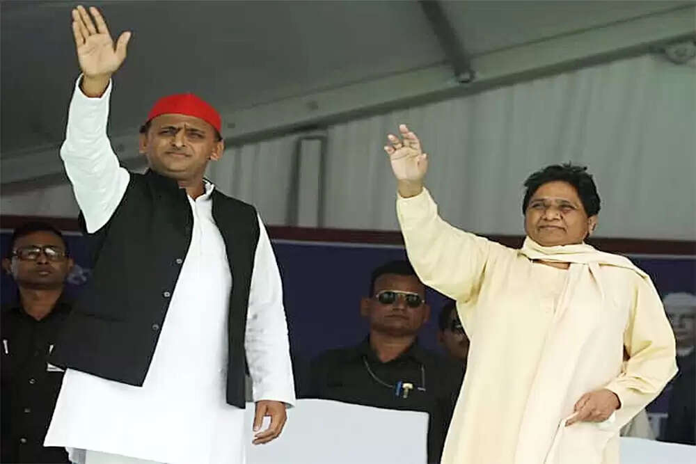 समाजवादी पार्टी और बहुजन समाज पार्टी के बीच संभावित तालमेल की चर्चा