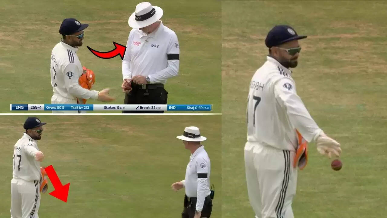 IND vs ENG: ऋषभ पंत का अंपायर पर गुस्सा, मैच में हुआ दिलचस्प मोड़