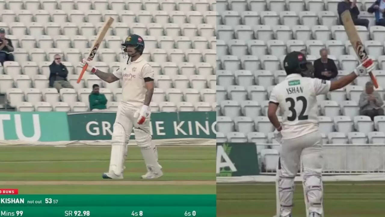 ईशान किशन का काउंटी चैंपियनशिप में शानदार डेब्यू