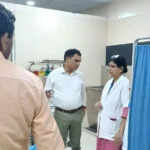 स्वास्थ्य विभाग के निदेशक का अस्पताल में औचक निरीक्षण